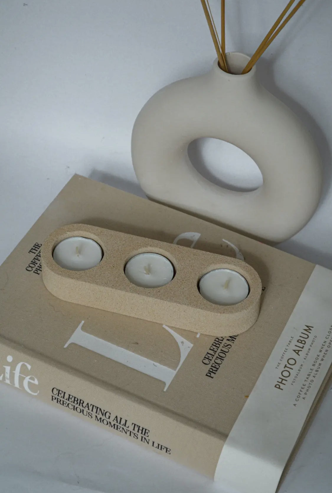 Erdinger strukturierter Kerzenhalter