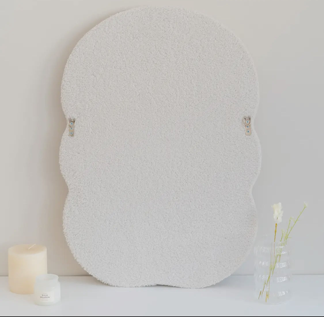 Kleiner gewellter Fleecespiegel